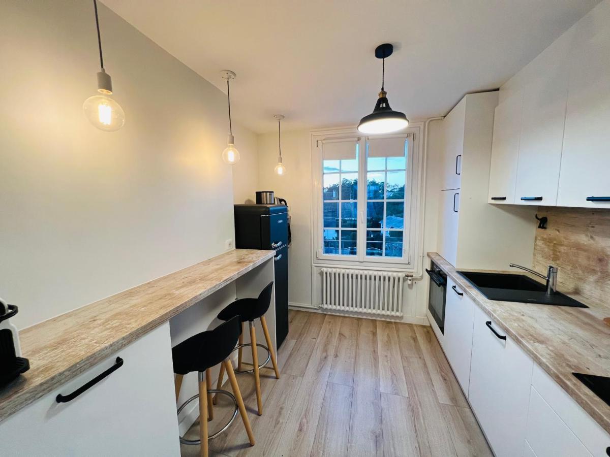 Bel Appartement Plein Centre 100M De La Mer Merville-Franceville-Plage Ngoại thất bức ảnh